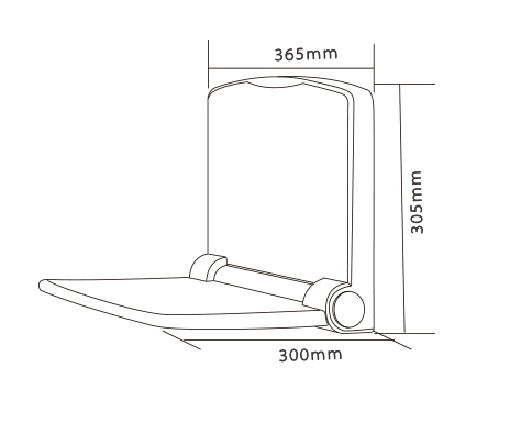 1-200413145644A7 — копия Scaun dus HS-01N, Alb