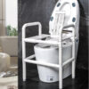 Scaun dus HS-04B, Alb