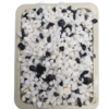 Covor de piatra cul Alb+negru (37.75kg)